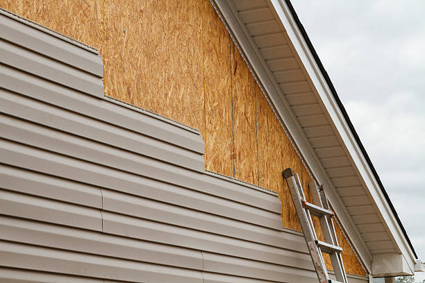 Professional Wood Siding technician working in Polk City, FL